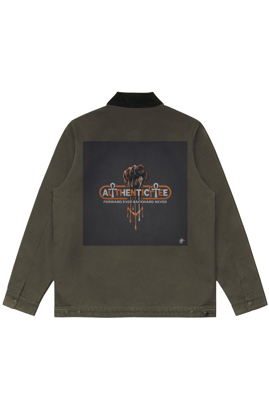 Canvas Cord Collar Jacket