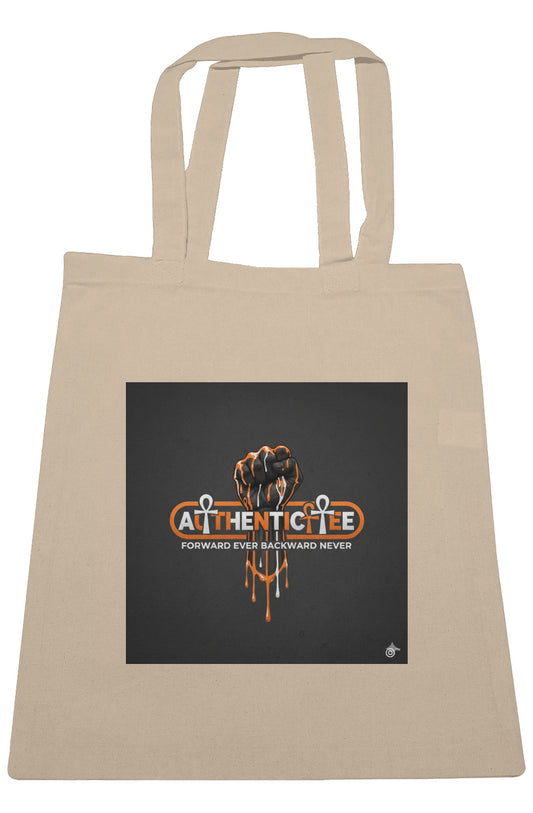 Authenticitee Large Canvas Tote