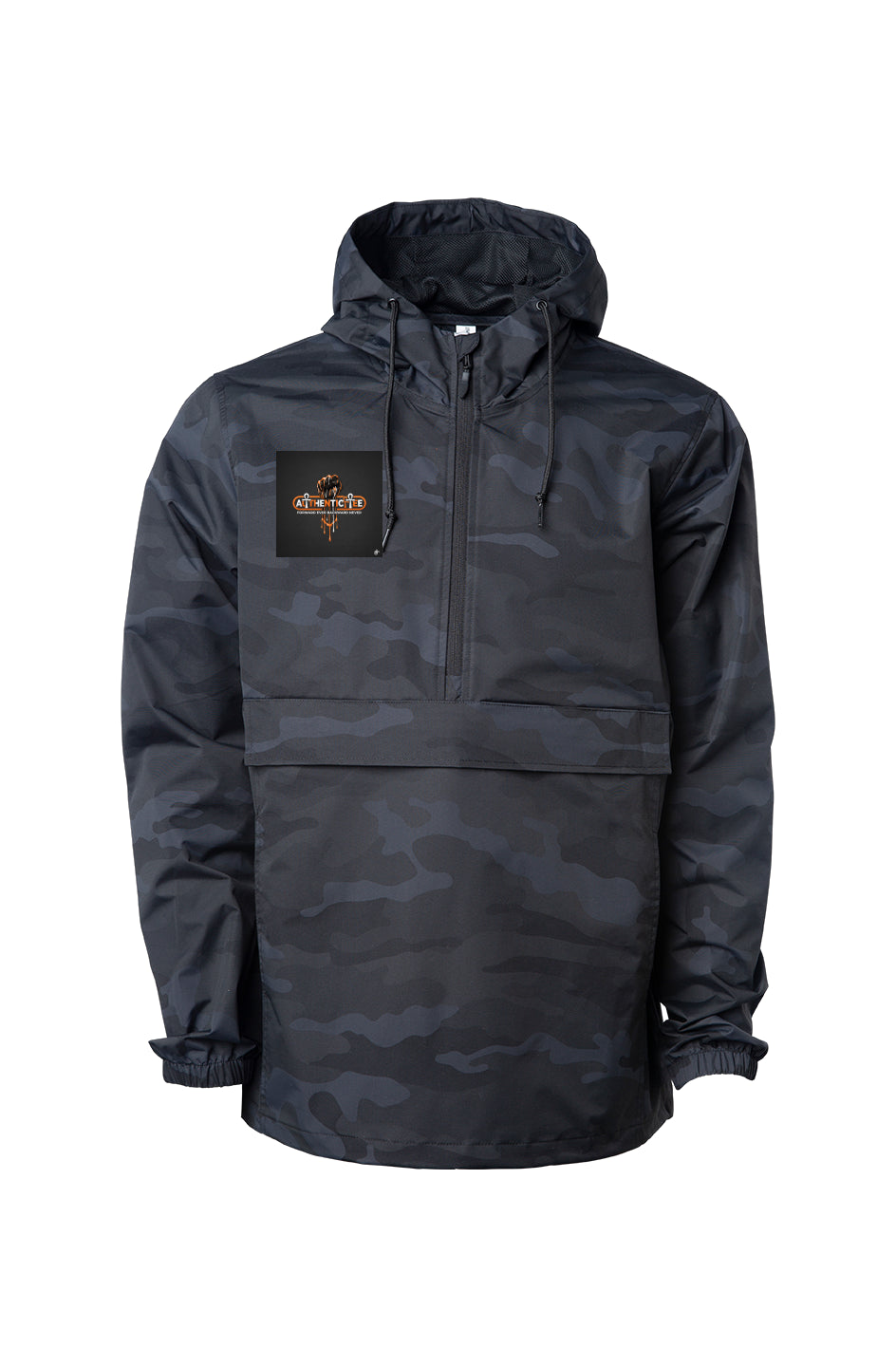 Authenticitee Black Camo Anorak Jacket