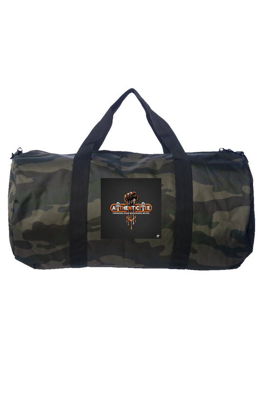 Authenticitee Embroidered Duffle Forest Camo